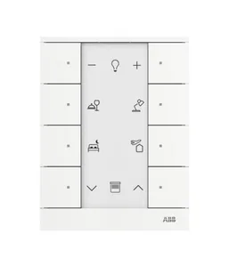 Painike ABB-free@home - PAINIKE ABB FREEHOME 8-OS VAL