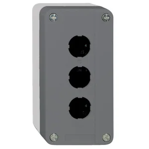 Muovikotelo tyhjä Schneider Electric Harmony - PAINIKEKOTELO HARMONY XALD03 3 AUKKOA