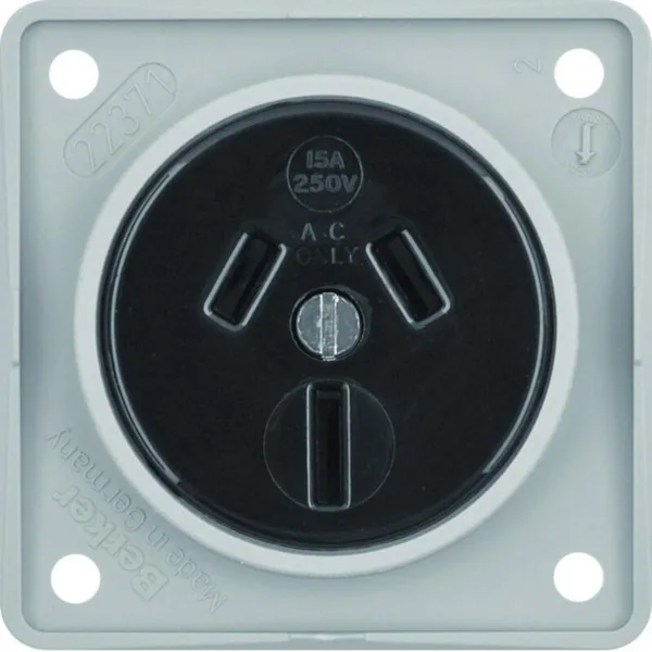 Pistorasia Hager Integro Flow 1AUS/15A/250V UR HAR