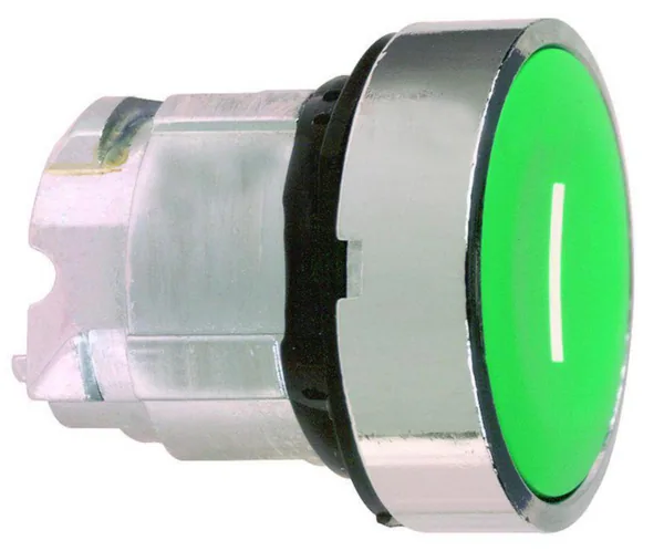 Tasopainike merkinnällä Schneider Electric Harmony ZB4 ZB4BA331 VIHREÄ I