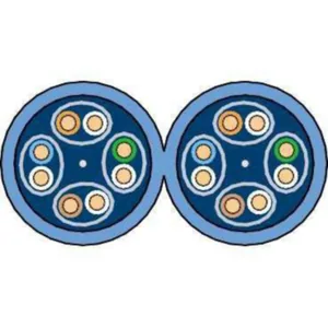 Tietoverkkokaapeli-CAT6A Schneider Electric Actassi U/FTP DCA - TIETOVERKKOKAAPELI ACTASSI CAT6A U/FTP 2X4P DCA 500M B