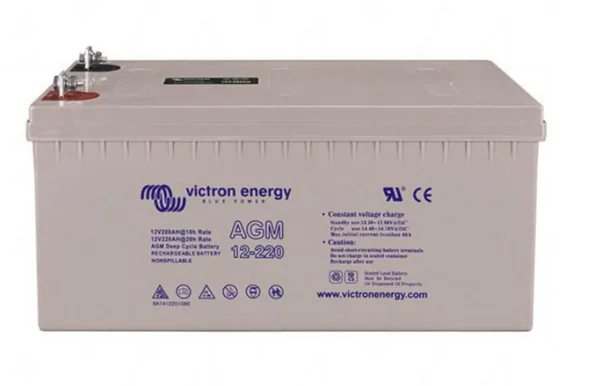 AGM-Akku Victron Energy AKKU AGM 12V 220AH M8 INSERT