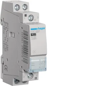 Kontaktori Hager - KONTAKTORI HAGER ESC227 1s+1a 25A k.230VAC