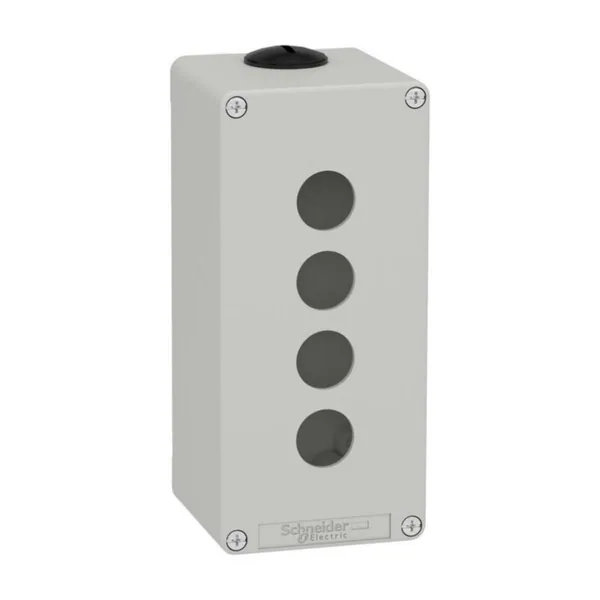 Painikekotelo Schneider Electric Harmony KOTELO HARMAA 4 REIKÄÄ 22 MM