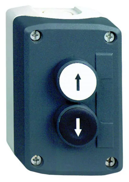 Painikekotelo valmis Schneider Electric Harmony XALD222 YLÖS-ALAS