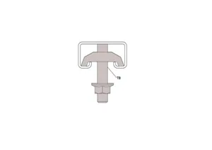 Seinäkiinnitin Meka TB tikashylly - KIINNITYSTARVIKE MEKA TB HDG