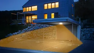 Tunnistinvalaisin VARIO -sarja, Steinel - TUNNISTINVALAISIN STEINEL DL VARIO S LED 3K IP54 9,8W HO