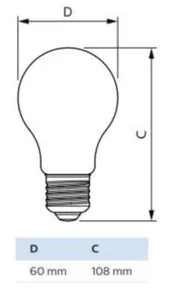 Vakiolamppu Philips Master Led - VAKIOLAMPPU MASTER LED E27 922/927 470LM 40W=3.4W CL