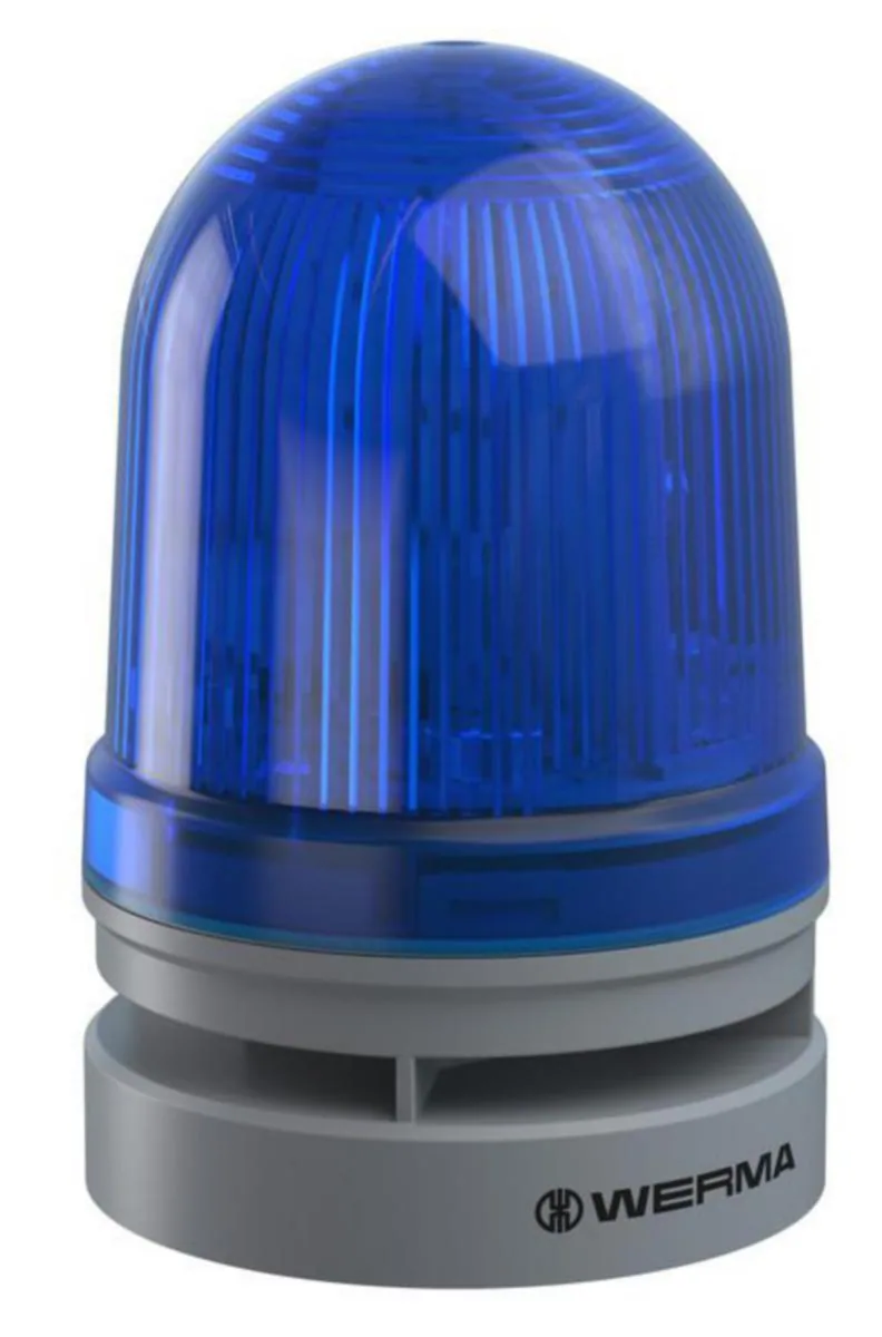 Vilkkuvalo WERMA Signaltechnik EvoSIGNAL Combi Midi TWINLIGHT BU – sininen