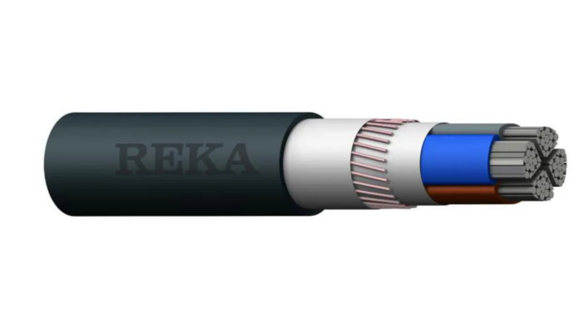 Alumiinivoimakaapeli-HF Reka AXCMK CCA - ALUMIINIVOIMAKAAPELI-HF REKA AXCMK-HF C 4X95/29 CCA K500