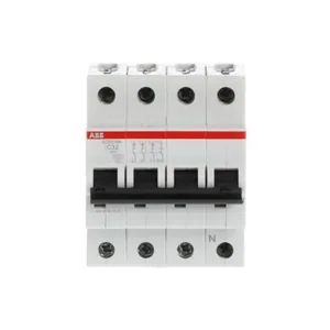 Johdonsuojakatkaisija ABB S200 C-käyrä 4-nap 3L+N - JOHDONSUOJAKATKAISIJA S200 S203-C32NA 4-NAP C32A