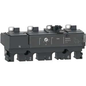 Kompaktikatkaisijan suojarele Schneider Electric ComPactT TM...G 4P - KOMPAKTIKATK.SUOJARELE COMPACT TM63G 63A 4P4D NSX100-250