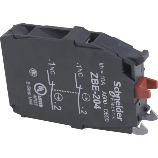 Kosketinelementti Schneider Electric Harmony ZBE504 2NC