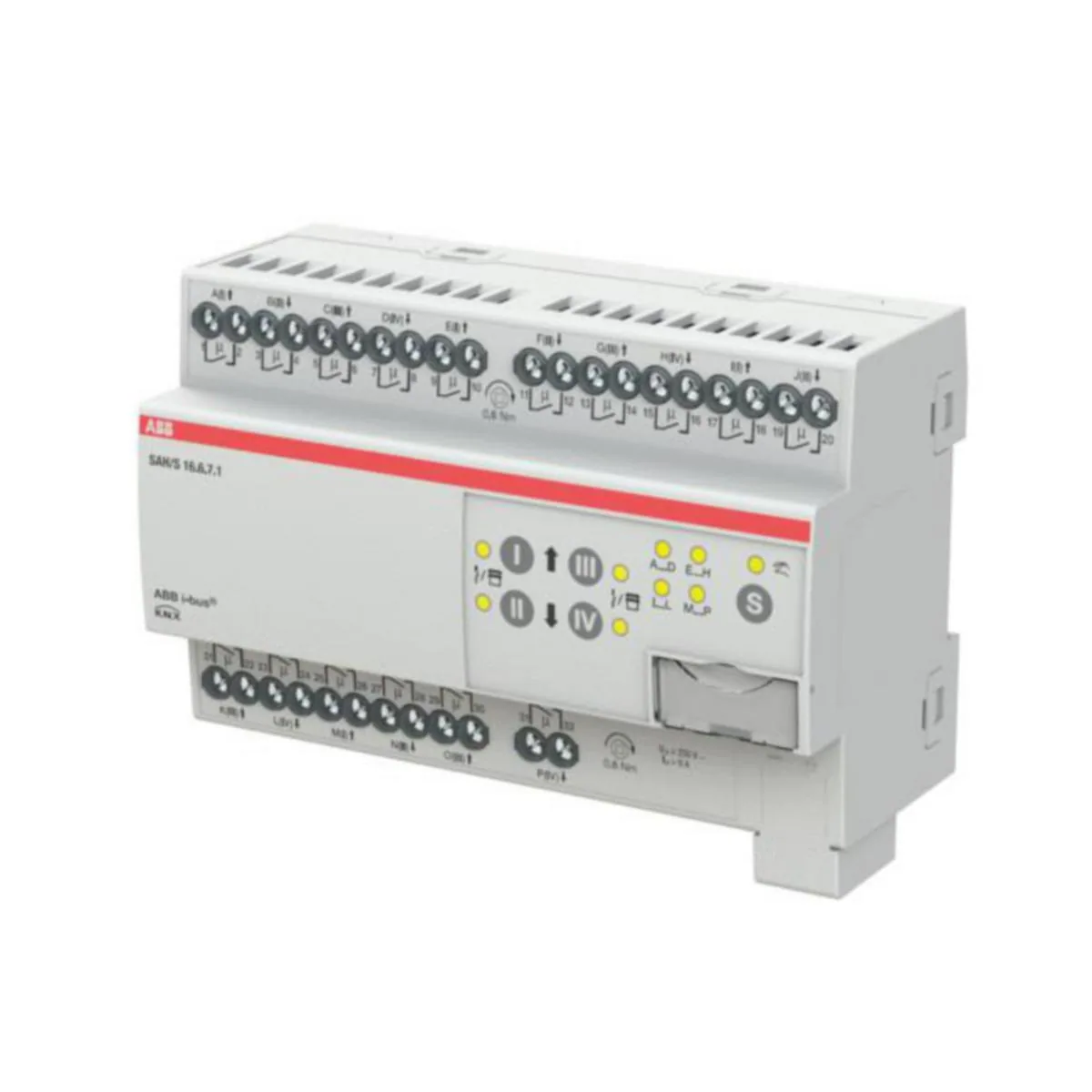 Lähtöyksikkö ABB KNX Combi SAH/S16.6.7.1 16X6A