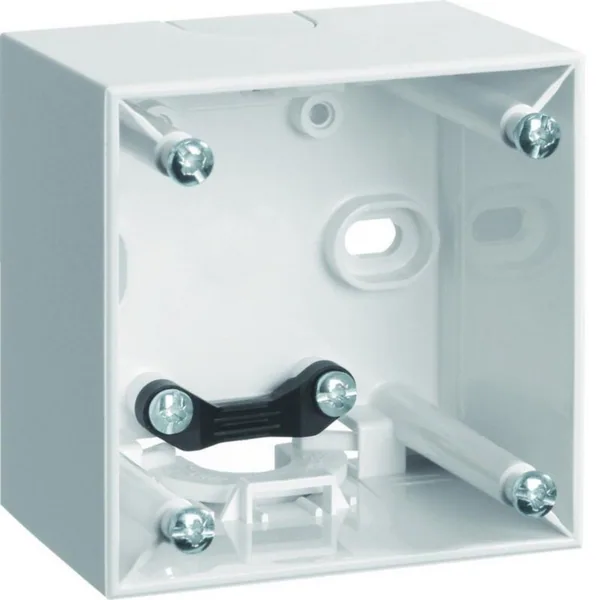 Pintakojerasia Hager Integro Flow 1f. d=41mm white