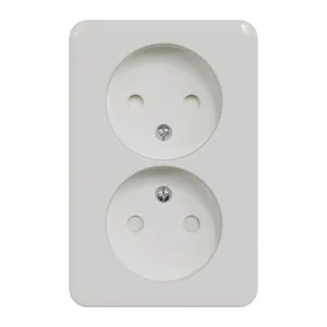 Pistorasia Schneider Electric Exxact 2-osainen pinta IP21 - PISTORASIA EXXACT 2N/16A/IP21 PPR 2X VAL