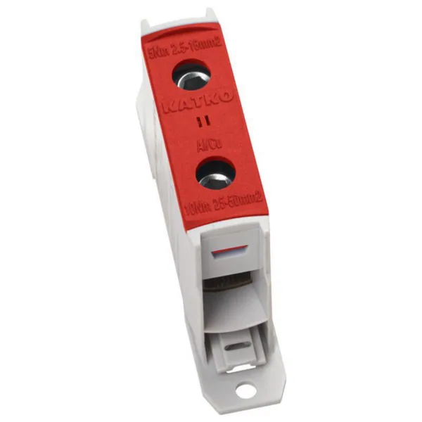 Riviliitin Katko ConnectSafe KL 1XAL/CU 2,5-50MM2 PUNAINEN