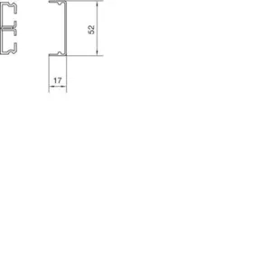 Asennuskanava Hager Tehalit.SL - ASENNUSKANAVA TEHALIT.SL SL17052 PVC SL17X52 LVA