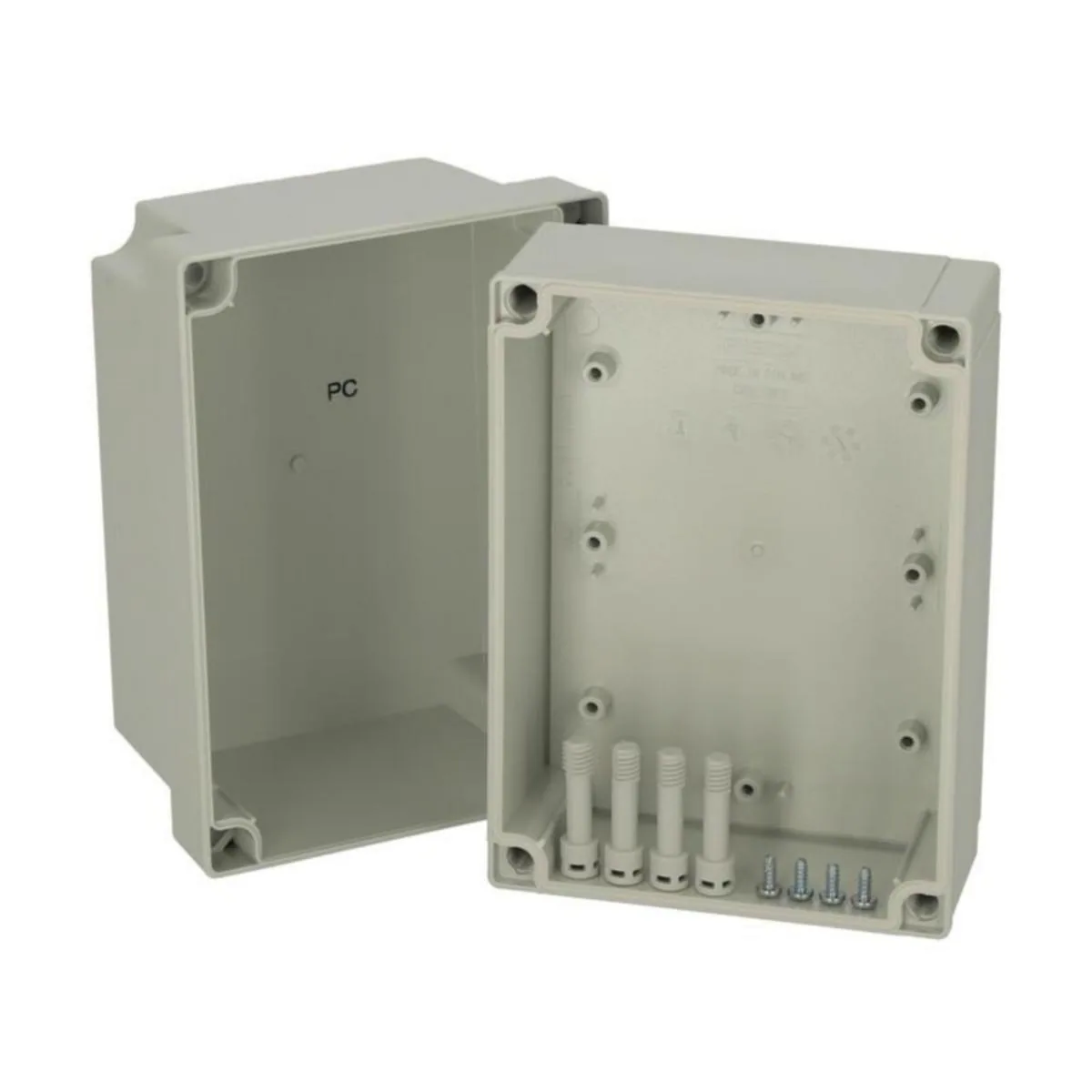Asennuskotelo PC Fibox MNX 180x130 150/125 HG