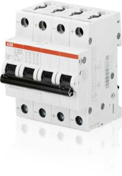 Johdonsuojakatkaisija ABB S200MUC 4-pole K-char. 0,75A