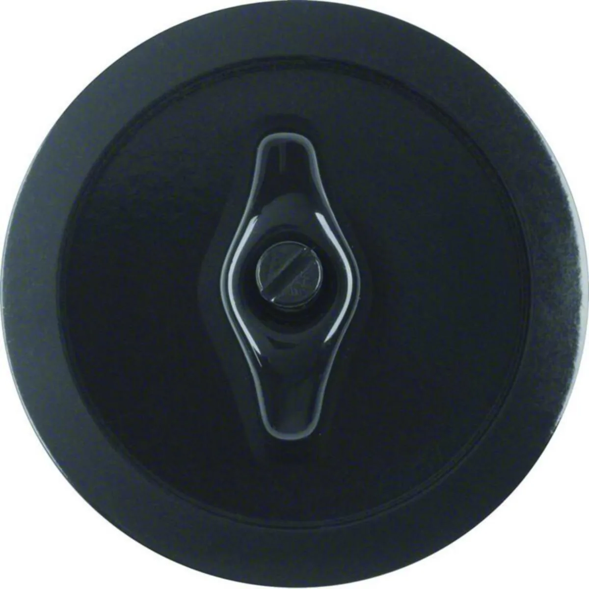 Keskiölevy Hager 1930 toggle black – musta