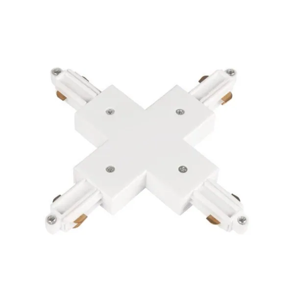 Kisko Hide-a-lite Litetrac 1-vaihe X-LIITIN VALKOINEN