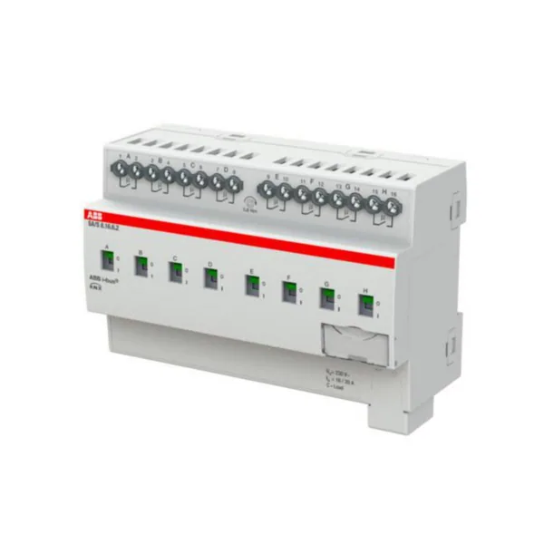 Lähtöyksikkö KNX ABB SA/S8.16.6.2 8x16/20A curr.m