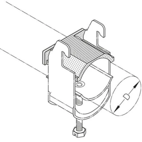 VASTAVANNE PUK GW24 Ø21-24/L=40MM PE