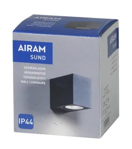 Seinävalaisin ulko Airam Sund IP44 - YLEISVALAISIN PINTA SUND IP44 GU10 GLC ANT