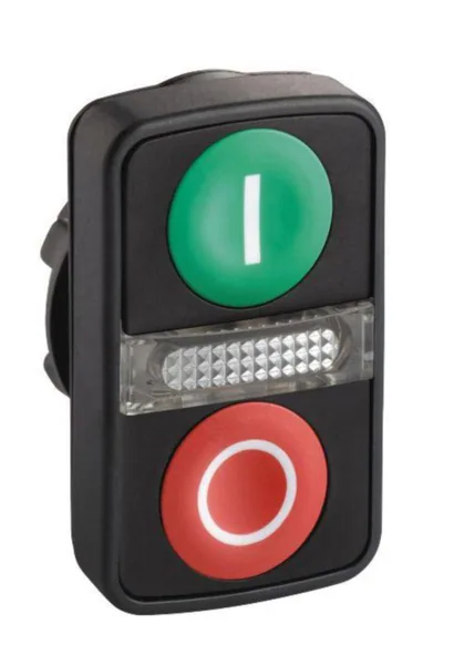 Kaksoispainike Schneider Electric Harmony ZB5AW7A3741 KAKSOISJA