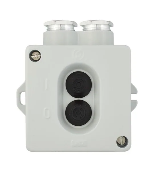 Kytkin 16A 250V vesitiivis IP67 Selcast 2-NAP 2xPK16 HARM