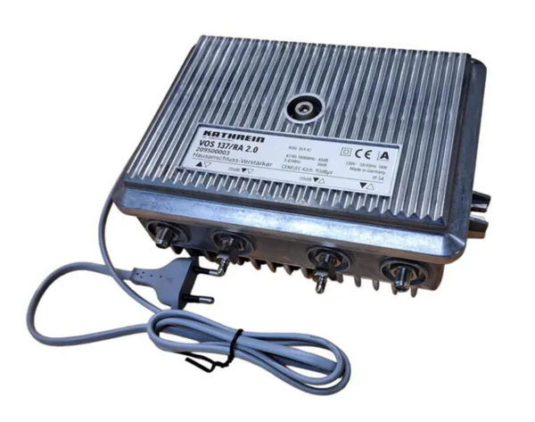 Laajakaistavahvistin Laatuantenni Kathrein 5-65/85-1006MHZ, D3.0