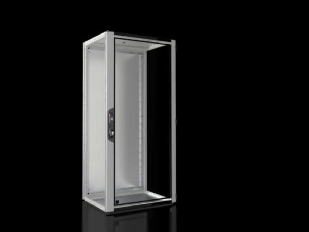 Lattiakaappi Rittal VX IT 42U 800X2000X600 EI KISKOJA – harmaa