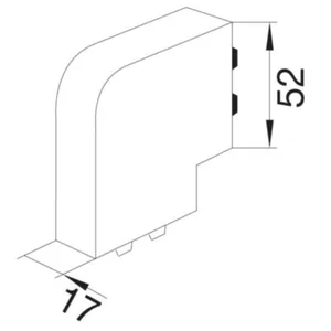 Tasokulma Hager Tehalit.SL - TASOKULMA TEHALIT.SL SL17052 HF SL17X52 LVA