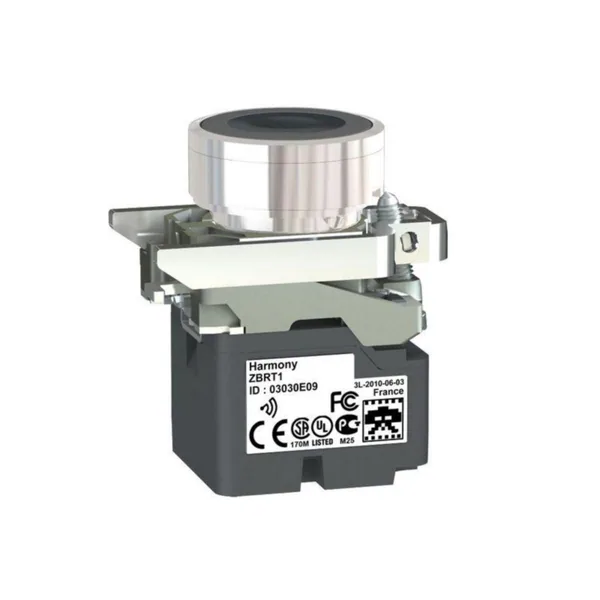 Painike/lähetin Schneider Electric Harmony ZB4RTA2 PAINONAP MET MUSTA