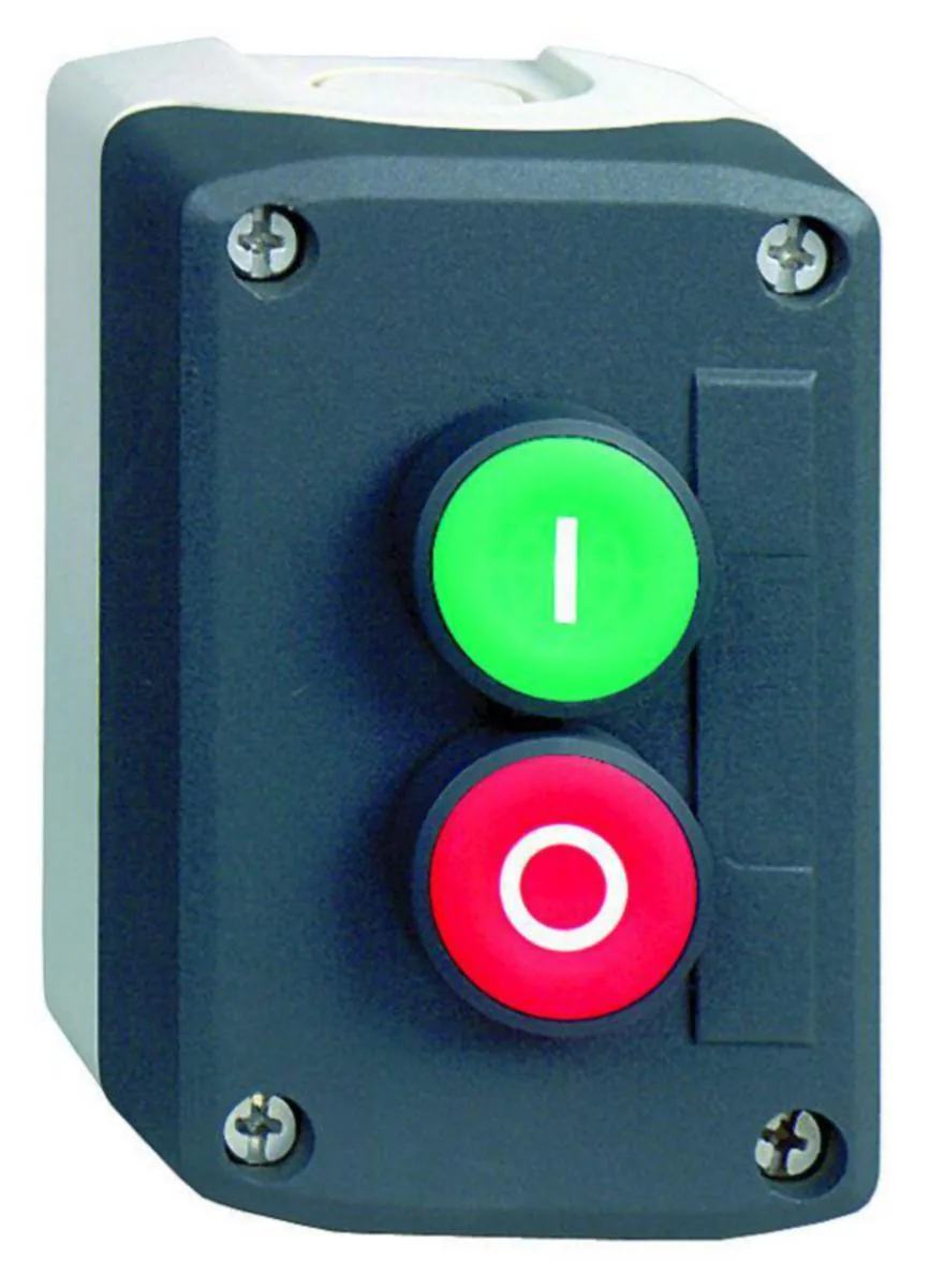 Painikekotelo valmis Schneider Electric Harmony XALD213 O-I PAINIKKEET