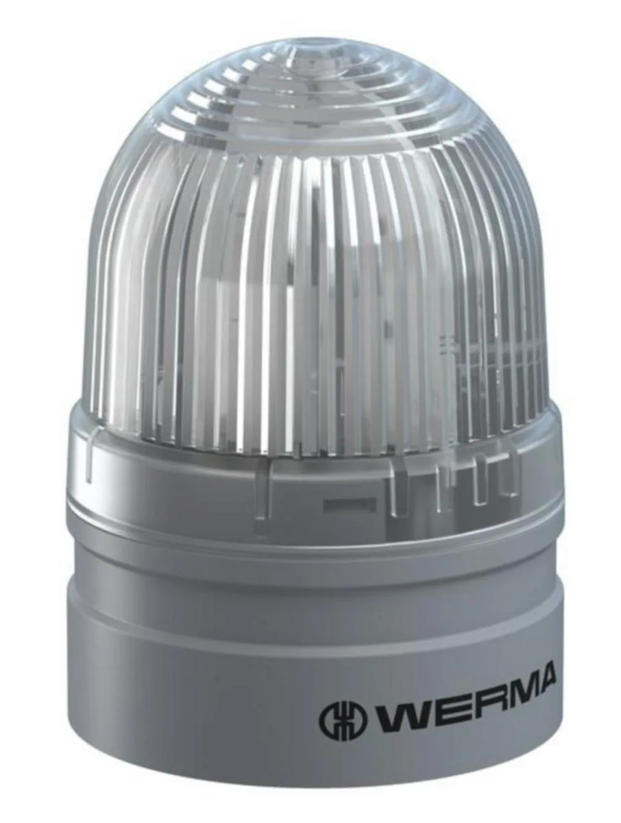 Vilkkuvalo WERMA Signaltechnik EvoSIGNAL Mini TWINFLASH 12VAC/DC CL – väritön