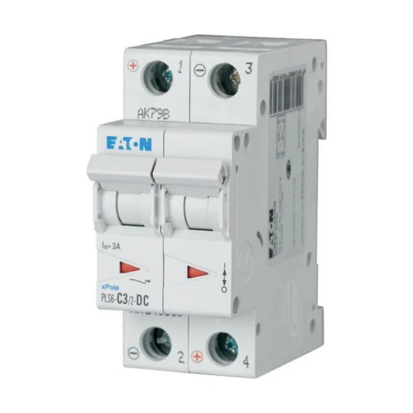 Johdonsuojakatkaisija Eaton Xpole PLS6-C3/2-DC-MW