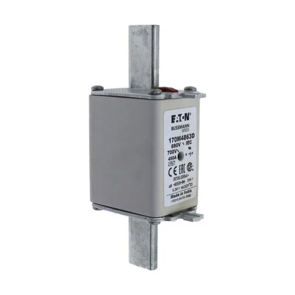Kahvasulake Bussmann erikoisnopea kahva 1 170M4863D 690V 450A