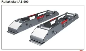 Kelanpyöritysalusta Runpotec - KELANPYÖRITYSALUSTA RUNPOTEC ROLL-OFF RAILS AS900 2 OSAINE