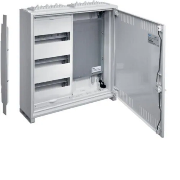 Moduulikotelo pinta/uppo Fe Hager Univers datatilalla PI/UP FWB32K1 3X12M+DATATILA IP31