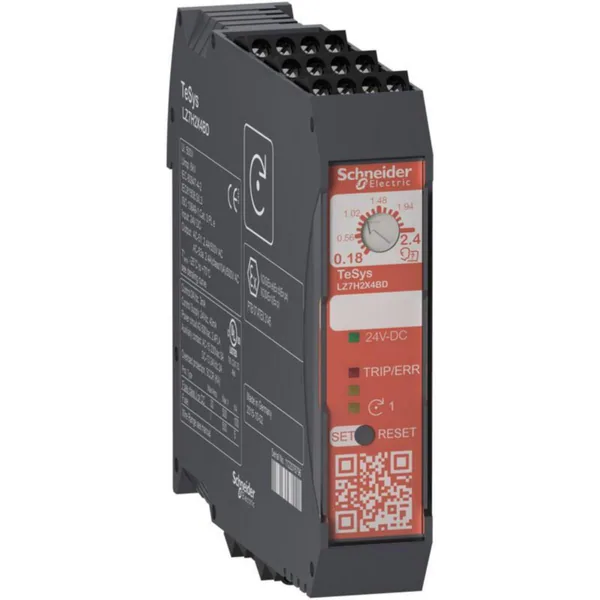 Moottorikäynnistin Schneider Electric TeSys LZ7H6X5BD 1.5-6.5A 24VDC