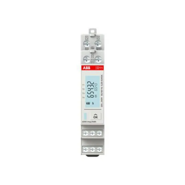 Energiamittari DIN ABB 1-vaiheinen 1V, 40A, MID LK.B, M-BUS