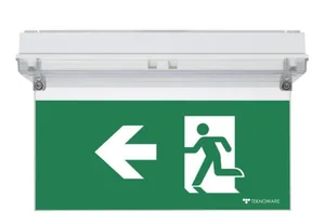 Opastevalaisin Teknoware Solid Exit 2 oikealle/vasemmalle/alas - OPASTEVALAISIN SOLID EXIT 2 Y3151WK147 230V 30M VAS 1-P