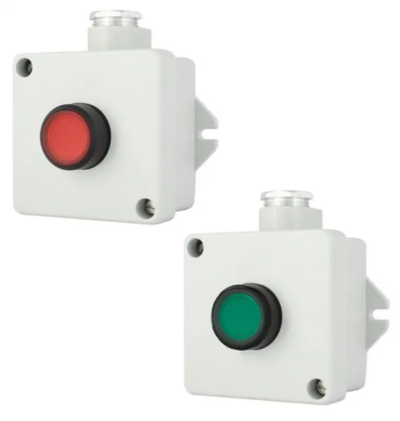Painonappi Selcast PAINIKE 1 NO(S) VALO HARM IP67