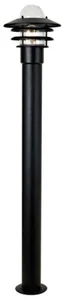 Pihapiirivalaisin Airam Käpylä Bollard - PIHAPIIRIVAL KÄPYLÄ BOLLARD IP44 E27 GLC BK H1100