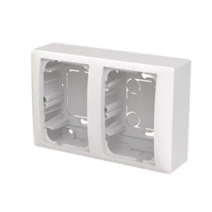 Pintakotelo ABB Saga 100mm - PINTAKOTELO SAGA 2OS/IP20 48/100MM VAL