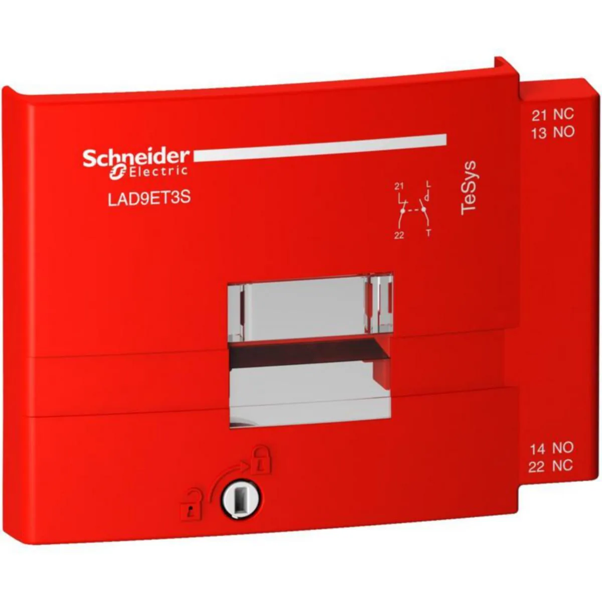 Sinetöintikansi Schneider Electric TeSys - SINETÖINTIKANSI TESYS LAD9ET3S PUNAINEN D80-D95