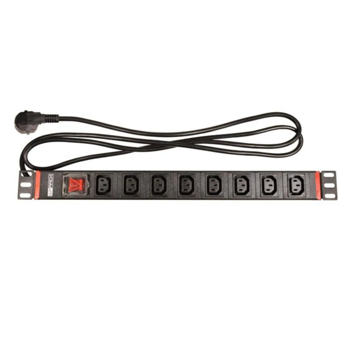 Jatkopistorasia Televes Datacom PSU 8xIEC C13 19" 1RU