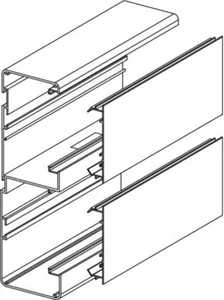 Johtokanava MP-Bolagen Ductel TBxxxx-3 - JOHTOKANAVA DUCTEL TB2210-3 AL 220X65X3000 VAL